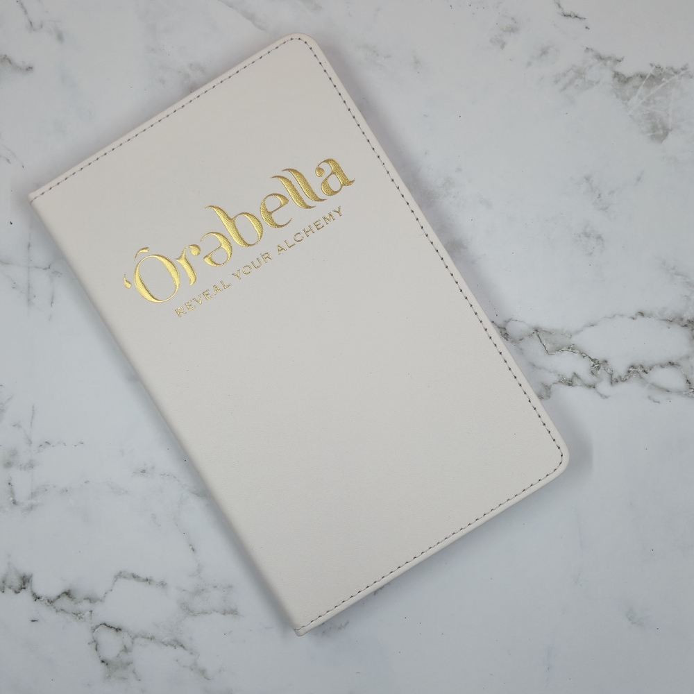 Abella Gold and White Branded Cover